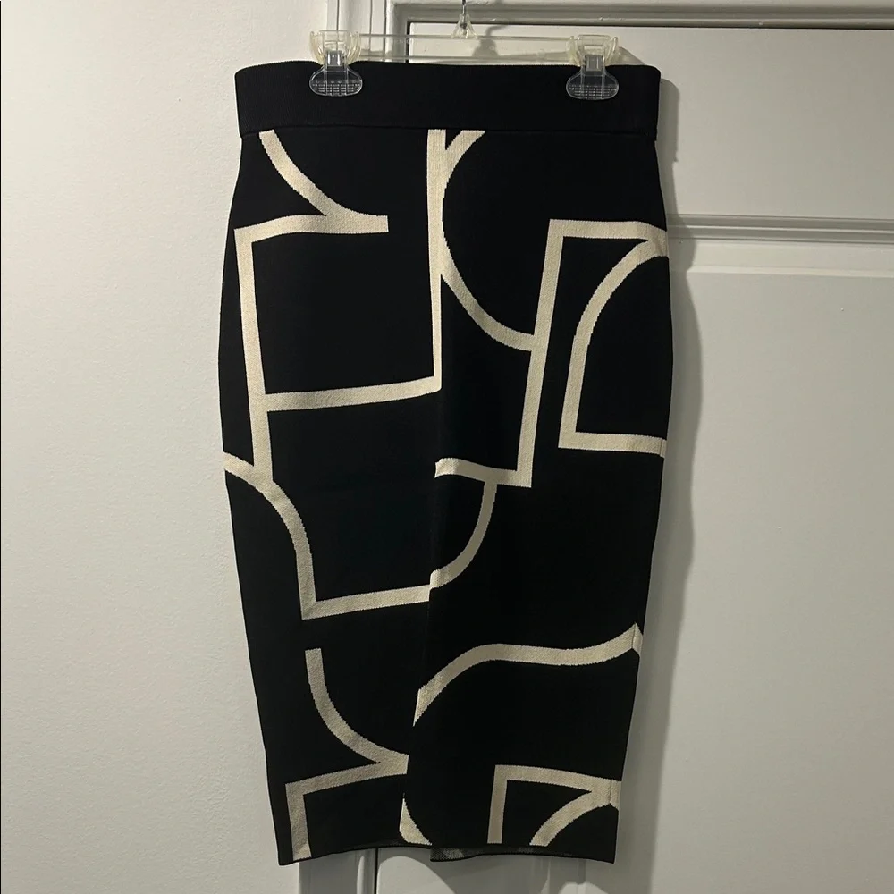 H&M Black and Cream Patterned Dress Set NWT - Picture 3 of 5